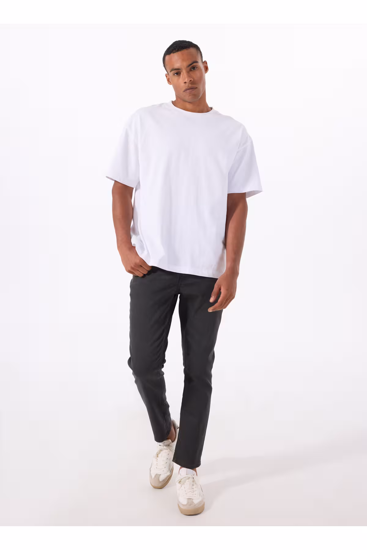 شلوار جین مردانه کمر بلند و باریک مردان 252 LCM DARK SPR Lee Cooper
