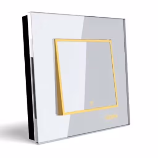 کلید یک پل ویرا مدل امگا سفید طلا سفید