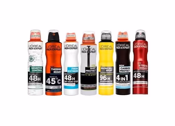 اسپری ضد تعریق لورال (اورآل) مردانه 48 ساعته Fresh Extreme حجم 300 میل