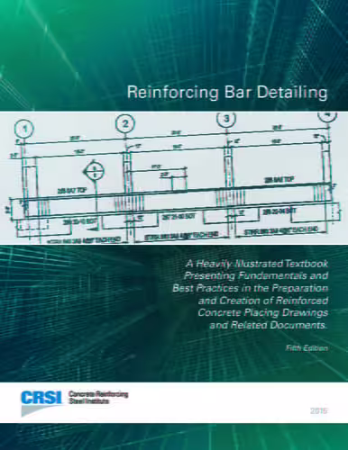 󾕇 دانلود کتاب Reinforcing Bar Detailing, 2015 - دانلود کتاب های دانشگاهی