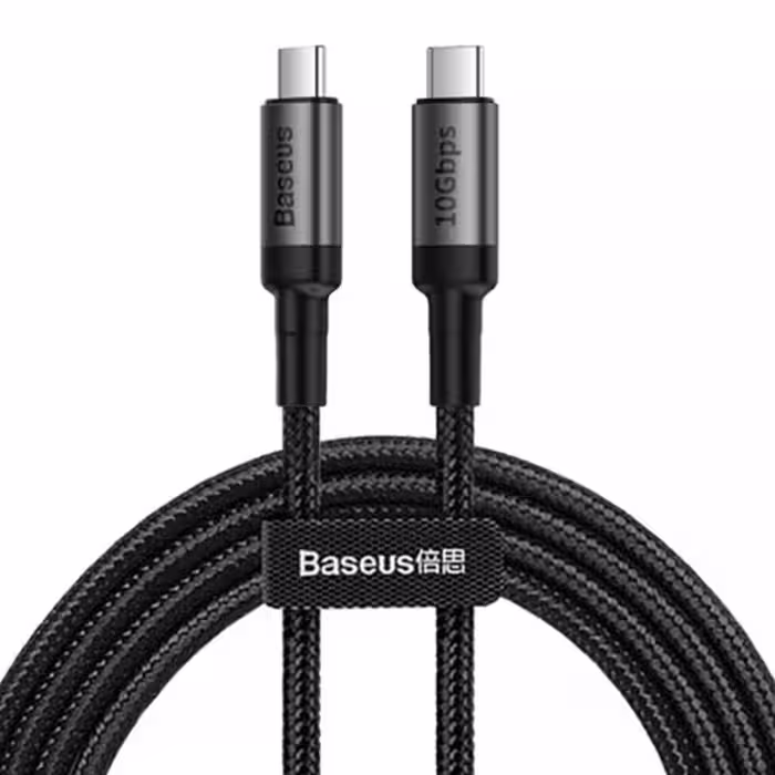 کابل تبدیل Type-C به Type-C مدل CATKLF-SG1 Cafule Series PD 3.1 Cable با طول 100cm برند Baseus