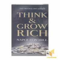 کتاب سی دی cd انگلیسی اورجینال-think and grow rich-بیندیشید وثروتمند شوید اثر napoleon hill نشر معیار علم