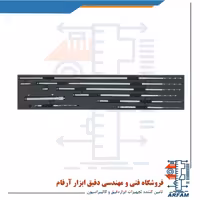 ست میکرومتر آسیمتو میله ای 200-50 داخل سنج مدل 0-08-242