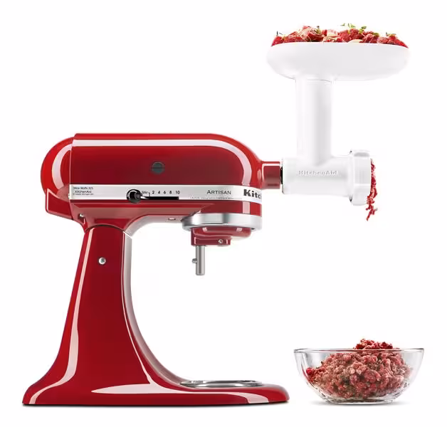 اکسسوری چرخ گوشت پلاستیکی کیچن اید مدل KitchenAid KSMFGA Food Grinder