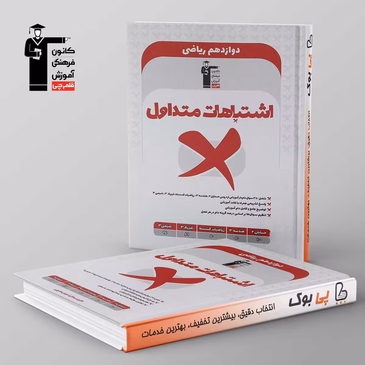 اشتباهات متداول دوازدهم ریاضی قلم چی