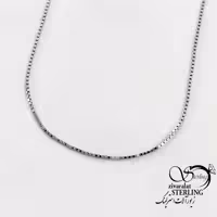 زنجیر (گردنبند) استیل مردانه کد 18465