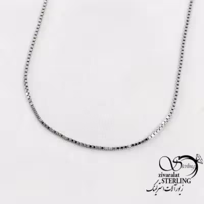 زنجیر (گردنبند) استیل مردانه کد 18465