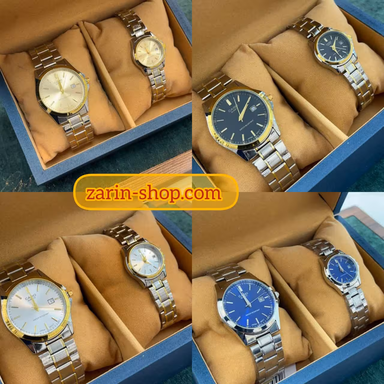 ساعت کاسیو ست و تک زنانه و مردانه 8918