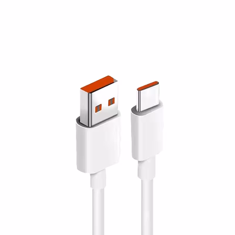 کابل تبدیل USB به USB-C شیائومی مدل 6 آمپر طول 1 متر