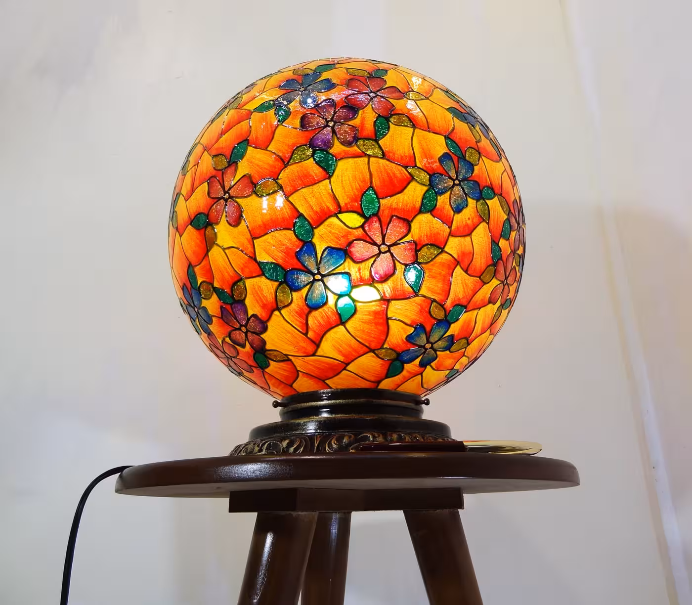 چراغ رومیزی مراکشی مدل گوی JA-R40