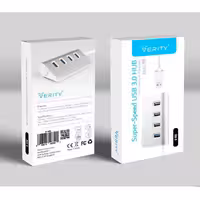 هاب  چهار پورت USB 3.0 وریتی مدل H406