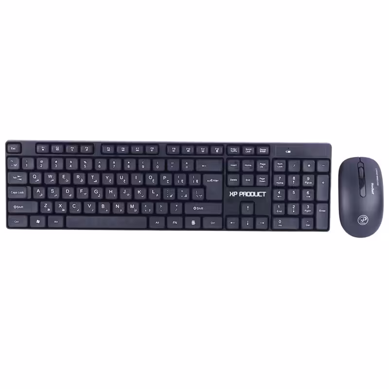 کیبورد و ماوس بی سیم ایکس پی-پروداکت مدل W5700 | کالا مکس