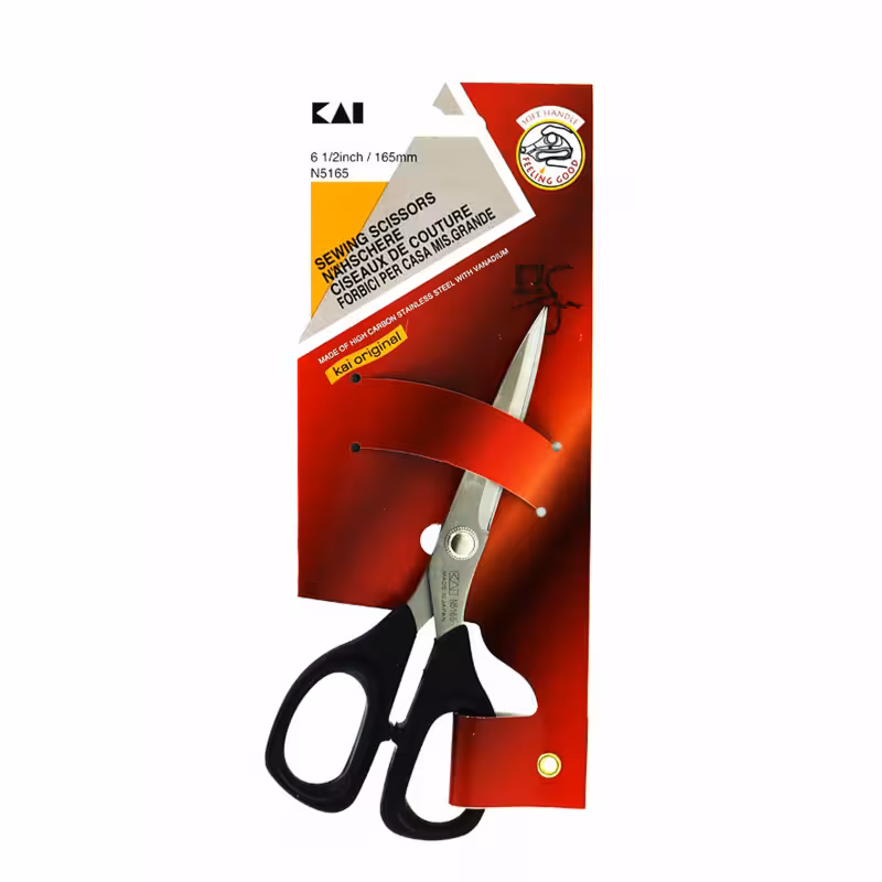 قیچی خیاطی حرفه ای کای ژاپن مدل Kai N-5165 6 طول 6 اینچ