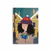 دفتر 60 برگ شومیز فانتزی الیپون طرح 4