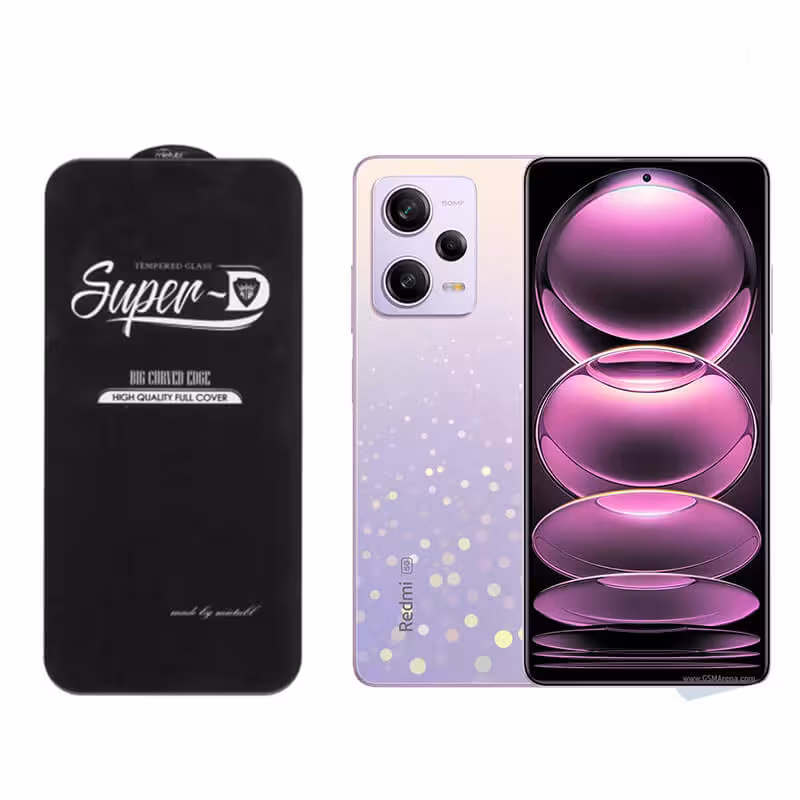 گلس گوشی Xiaomi Redmi Note 12 Pro مدل Super-D