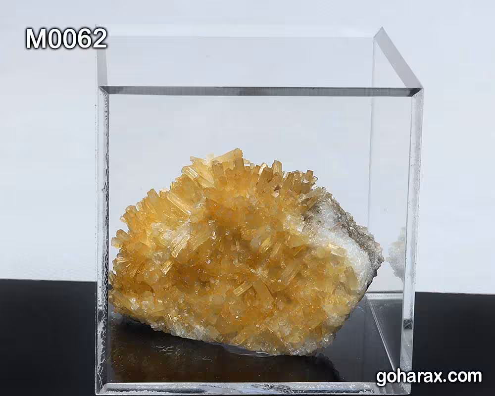 دکوری سنگ زینتی آراگونیت طلایی