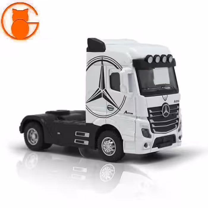 ماکت کشنده تریلی بنز ACTROS سفید