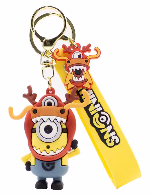 جاکلیدی سیلیکونی فانتزی طرح مینیون کازپلی گوزن