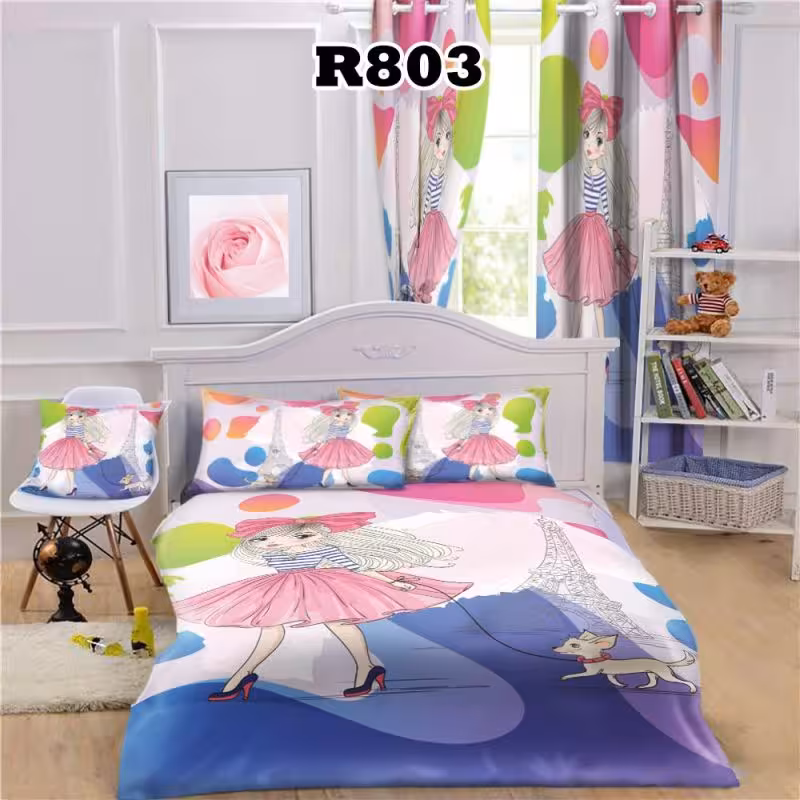 روتختی سه بعدی طرح دخترانه