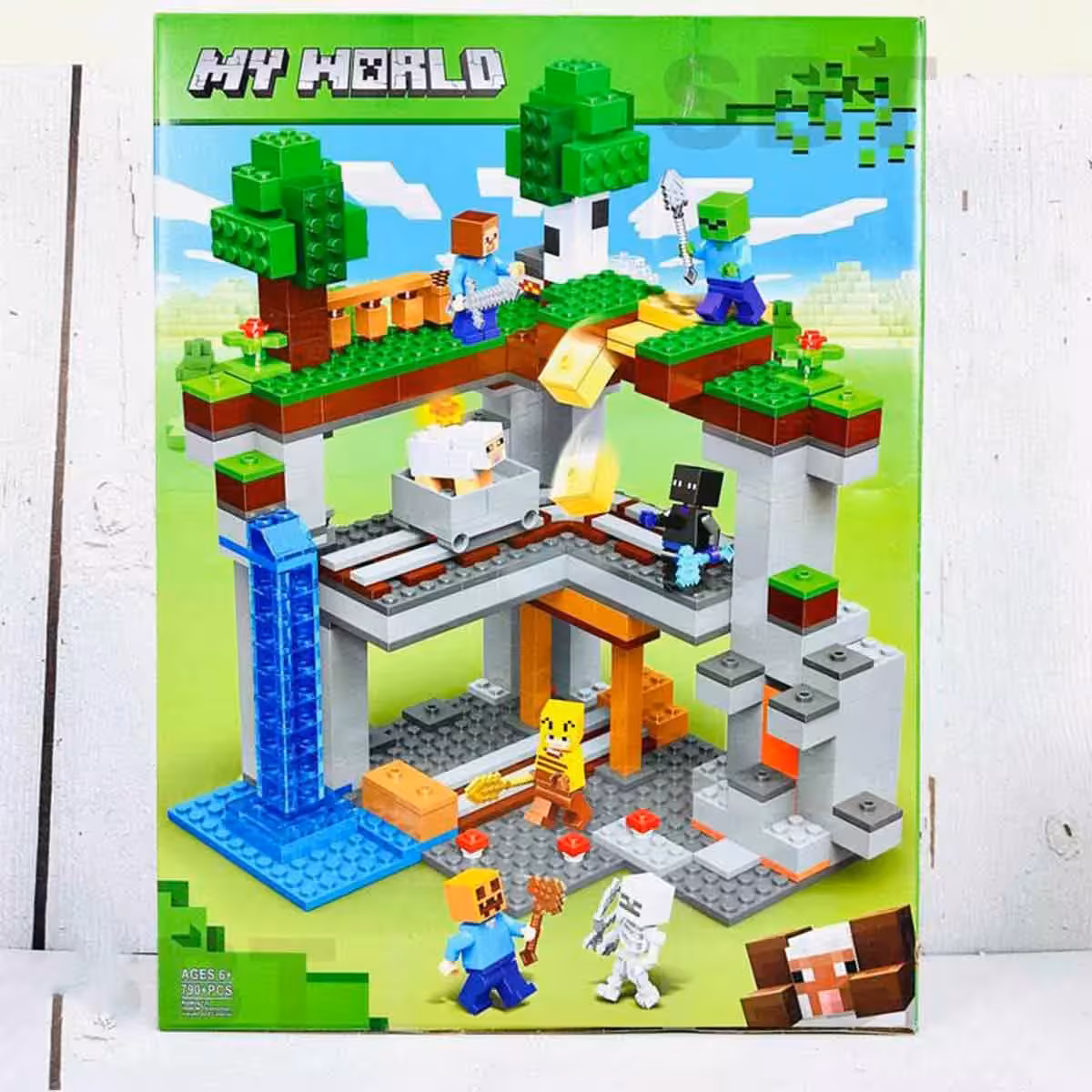 لگو ماینکرافت سری جدید 790 تکه 2506