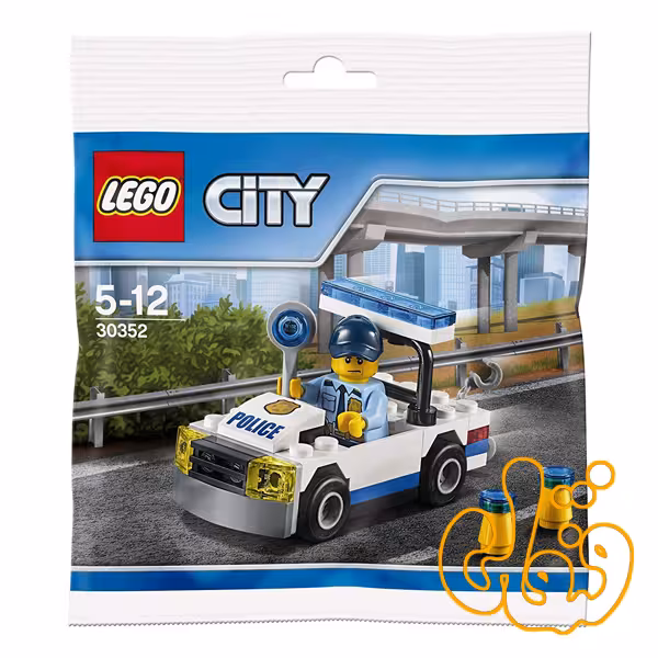 لگو ساختنی ماشین پلیس Police Car 30352