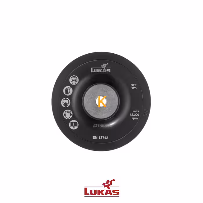 پد نگهدارنده صفحه سنباده مدل STF 125 M14 لوکاس