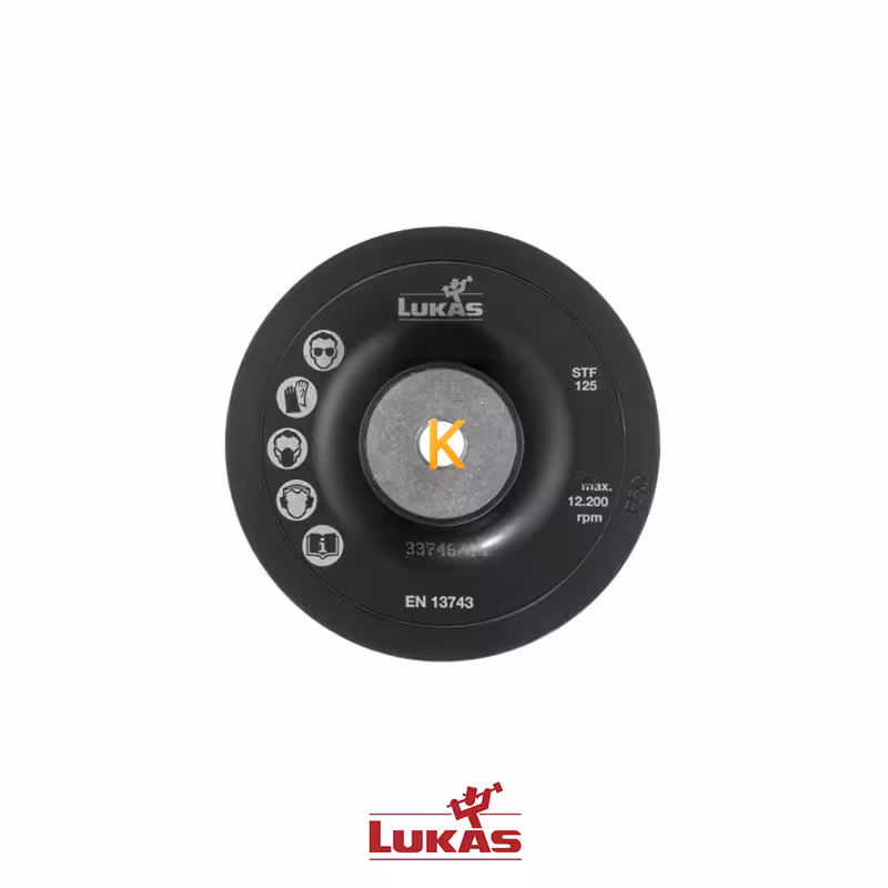 پد نگهدارنده صفحه سنباده مدل STF 125 M14 لوکاس