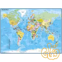 پازل 200 قطعه نقشه جهان رونزبرگر Map of the World 12890