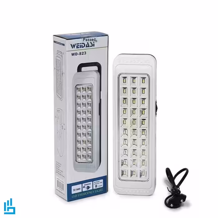 لامپ و چراغ اضطراری شارژی ویداسی WEIDASI 823