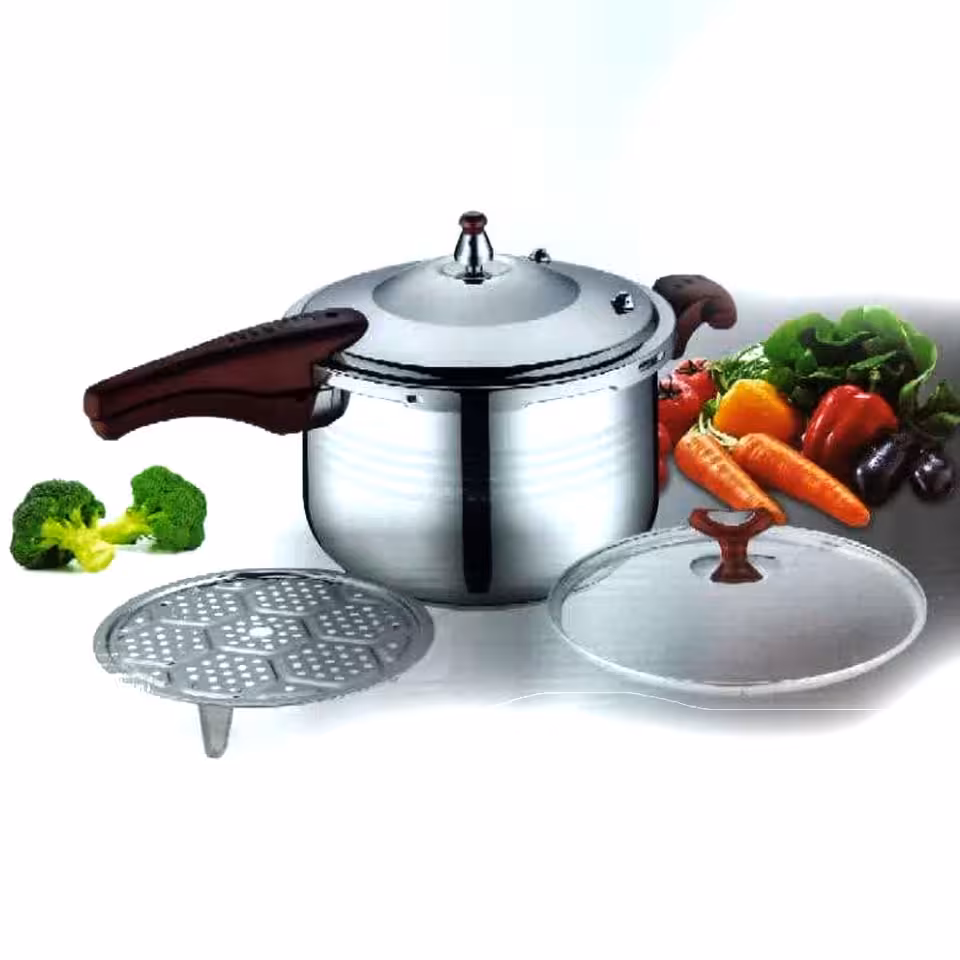 زودپز استیل سه کاره دسینی 6 لیتری