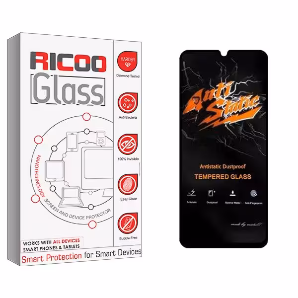 محافظ صفحه نمایش ریکو مدل RiC2 Antistatic مناسب برای گوشی موبایل ریلمی 5i