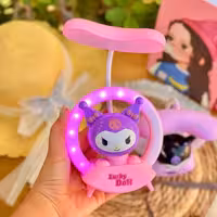 چراغ مطالعه و خواب رینگ لایت طرح کرومی