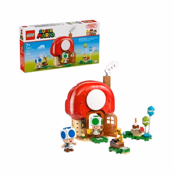 لگو سری سوپرماریو مدل Party at Toad's House کد 72041