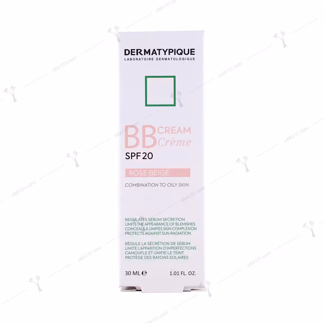 بی بی کرم درماتیپیک spf 20 پوست چرب رز بژ 30 میلی لیتری