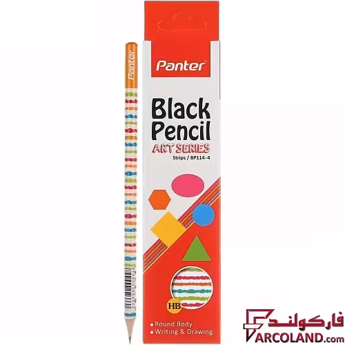 مداد پنتر مدل BP114 طرح Strips سری Art بسته 12 عددی