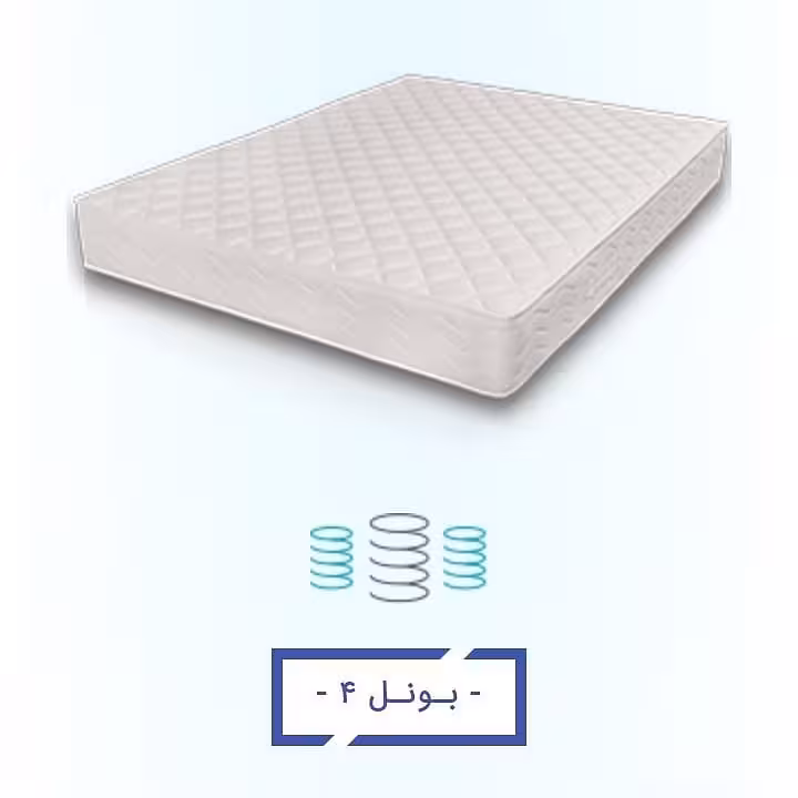تشک رویا مدل بونل 4 سایز دو نفره 200*100