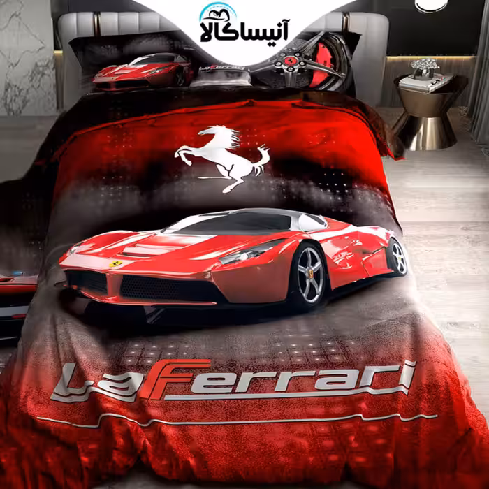 روتختی دو نفره پارلاک طرح ماشین فراری کد 280