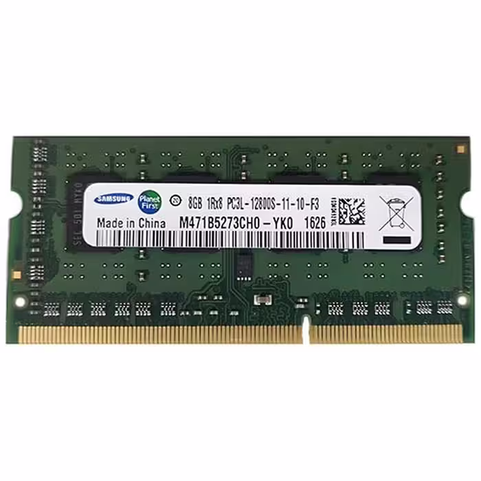 رم لپ تاپ سامسونگ، DDR3 1600MHz، ظرفیت 8 گیگابایت