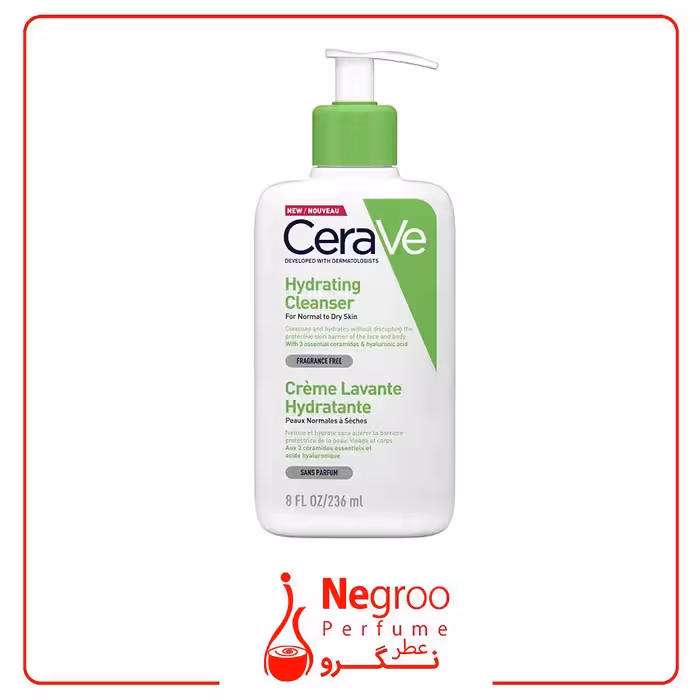 ژل شستشو و آبرسان قوی سراوی Cerave حجم 236 و 473 میل