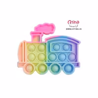 پاپت اسباب بازی ضد استرس کوچک طرح قطار (سایز 10×8 سانتیمتر)