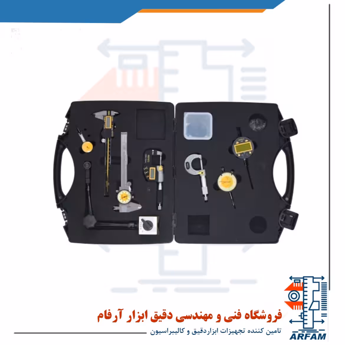 ست ابزار دقیق آسیمتو 8 عددی مدل 0-14-960 B
