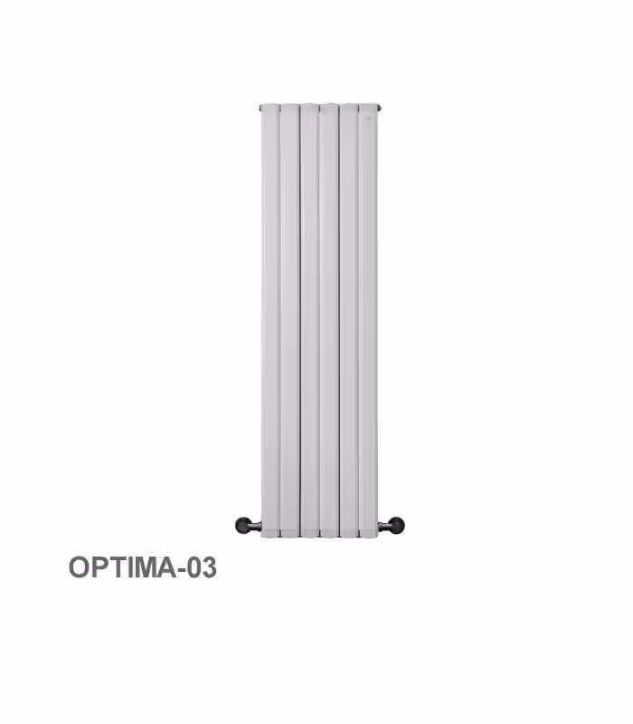 رادیاتور ایستاده آنیت مدل اپتیما سفید 3 پره