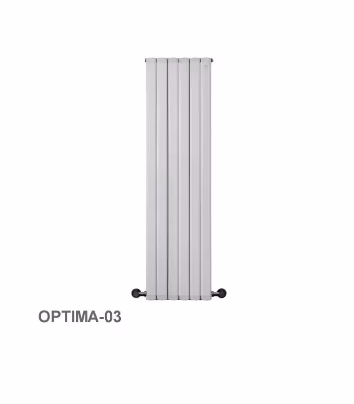 رادیاتور ایستاده آنیت مدل اپتیما سفید 3 پره