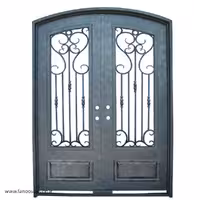 درب فلزی پارکینگ دو لنگه کد 1413