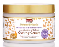 کرم فر کننده آفریکن پراید African Pride Moisture Miracle Shea Butter &amp; Flaxseed Oil Curling Cream - دلبر بیوتی|فروشگاه اینترنتی دلبر بیوتی