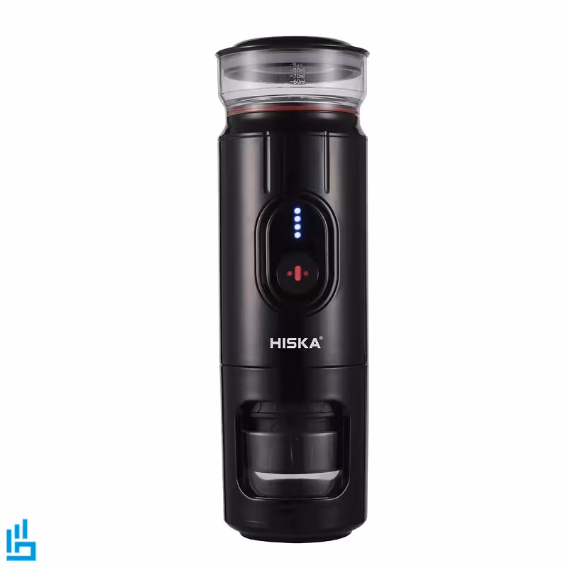اسپرسو ساز پورتابل قابل حمل سفری هیسکا HISKA HR88 شارژی