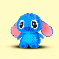 لگوی بزرگ نیم متری با 2005 قطعه طرح (استیچ)