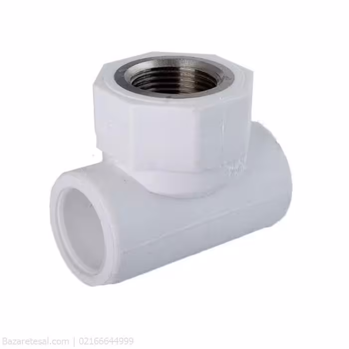 سه راه بوشن فلزی آذین سایز 3/4*20 اینچ