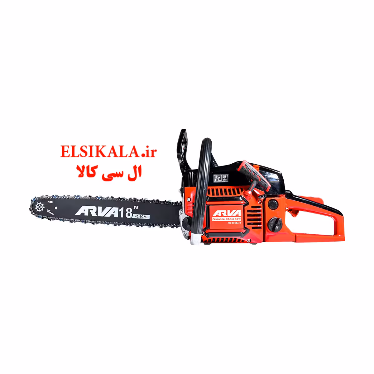 اره زنجیری بنزینی 45 سی سی مدل 6216 آروا