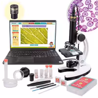 میکروسکوپ کودکان AmScope – M40-K-MDM35 IQCREW by 120X